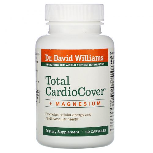 Dr. Williams, Total Cardio Cover + Magnesium, 60 Capsules