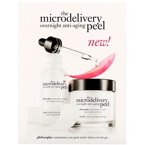 Philosophy, The Microdelivery, Overnight Anti-Aging Peel, 2 Step Kit