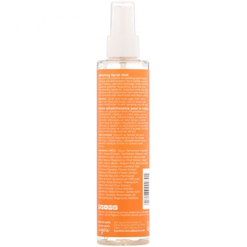 Earth Science, Refreshing Facial Mist, 6 fl oz (177 ml)