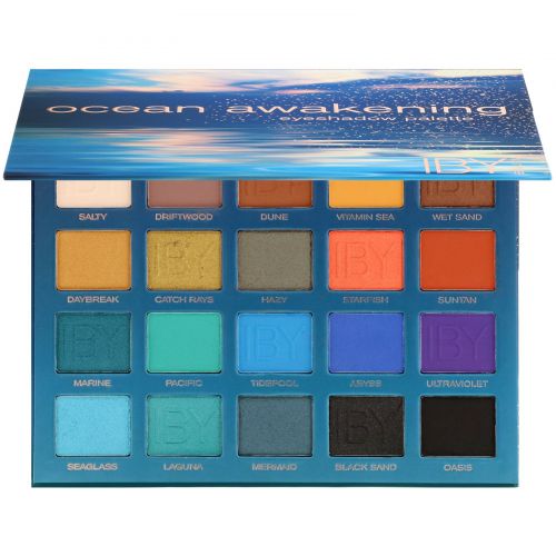 IBY Beauty, Eyeshadow Palette, Ocean Awakening, 0.7 oz (20 g)