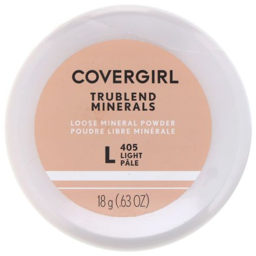 Covergirl, Trublend, рассыпчатая минеральная пудра, оттенок 405 «Светлый», 18 г (0,63 унции)