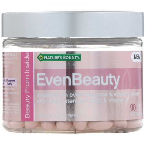 Nature's Bounty, EvenBeauty, 90 мягких таблеток