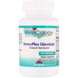 Nutricology, ImmoPlex  Glandular , 60 растительных капсул