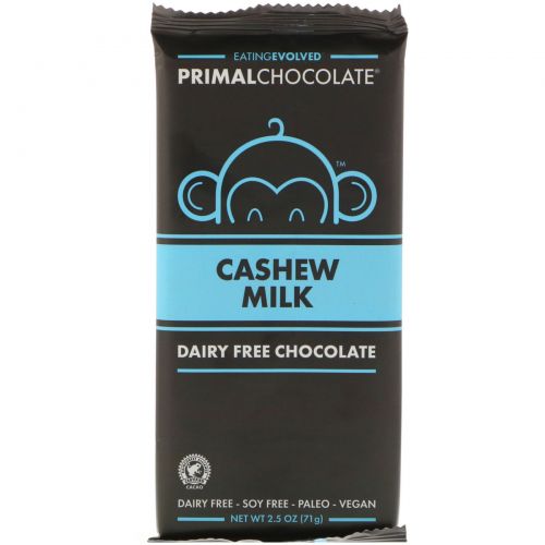 Eating Evolved, Primal Chocolate, Cashew Milk, 2.5 oz (71 g)