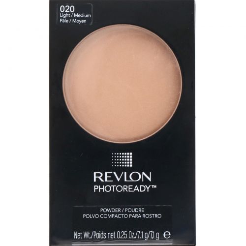 Revlon, Компактная пудра PhotoReady, оттенок 020 «Светлый средний», 7,1 г