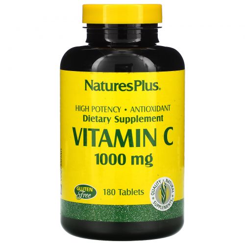 Nature's Plus, Витамин С 180 таблеток