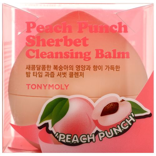 Tony Moly, Peach Punch, Sherbet Cleansing Balm, 2.82 oz (80 g)