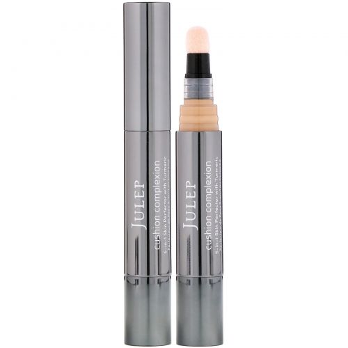 Julep, Cushion Complexion, корректор «5 в 1» с куркумой, оттенок Honey, 4,6 г