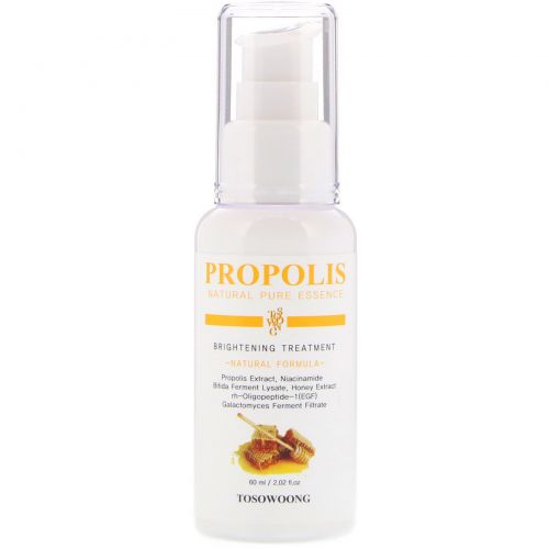 Tosowoong, Propolis Natural Pure Essence, Brightening Treatment, 60 ml