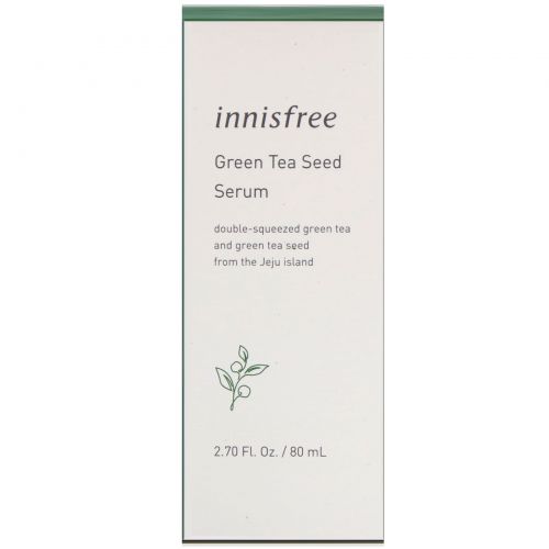 Innisfree, Сыворотка с экстрактом семян зеленого чая, 80 мл (2,7 жидк. унции)