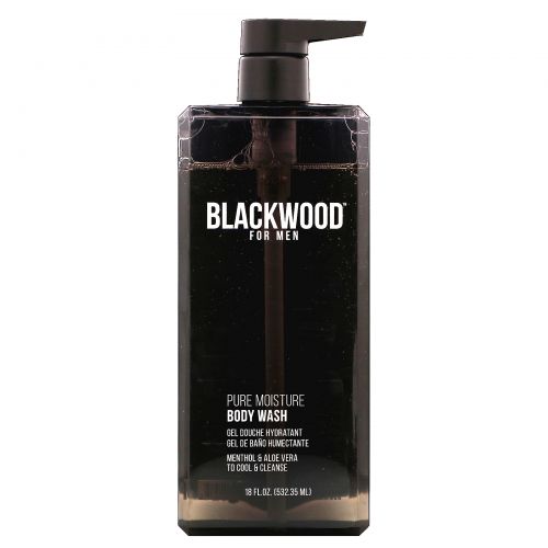 Blackwood For Men, Pure Moisture, мужской гель для душа, 532,35 мл