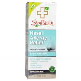 Similasan, Назальный аэрозоль от аллергии, 0.68 жидких унций (20мл)