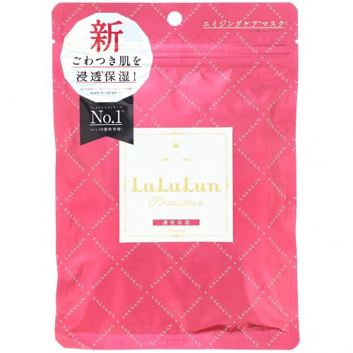 Lululun, Precious, Hydrate Aging Skin, Face Mask, 7 Sheets, 3.82 fl oz (113 ml)