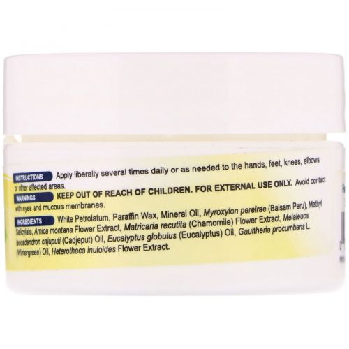 De La Cruz, Arnica Salve, For Cracked Skin, 0.21 oz (6 g)