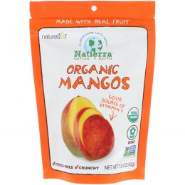 Natierra Nature's All , Органический сублимированный манго, 1,5 унции (42.5 г)