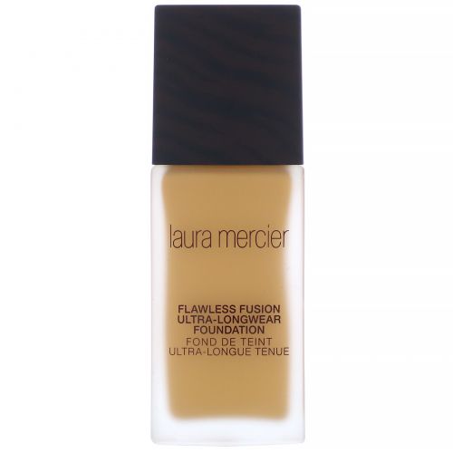 Laura Mercier, Flawless Fusion, Ultra-Longwear Foundation, 5W1 Amber, 1 fl oz (30 ml)