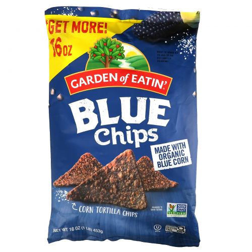 Garden of Eatin', All Natural Tortilla Chips, Blue Chips, 16 oz (453 g)