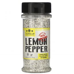 The Spice Lab, Lemon Pepper, 6.7 oz (190 g)