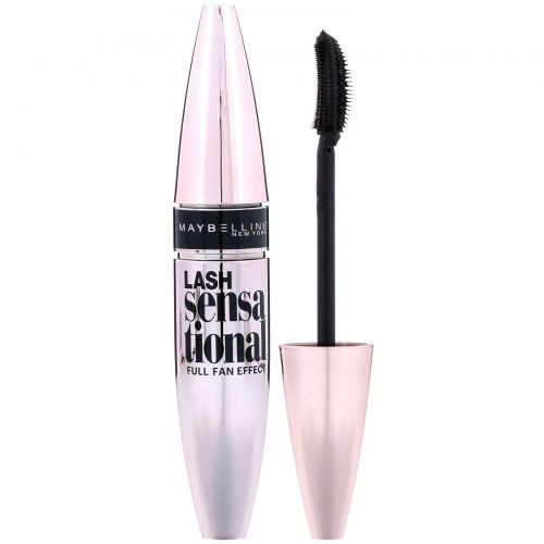 Maybelline, Тушь для ресниц Lash Sensational, оттенок 253 угольно-черный, 9,5 мл