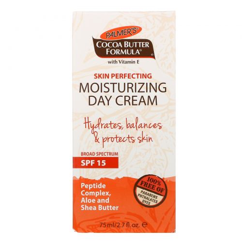 Palmer's, Cocoa Butter Formula, Skin Perfecting, Moisturizing Day Cream, 2.7 oz (75 ml)