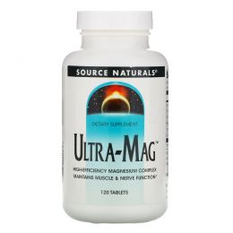 Source Naturals, Комплекс Ultra-Mag, 120 таблеток