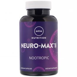 MRM, Neuro-Max II, 60 капсул на растительной основе