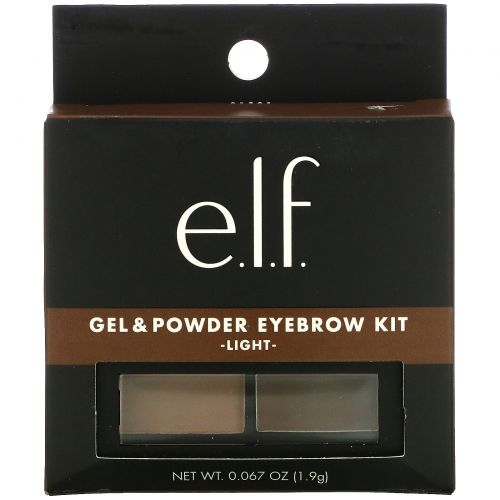 E.L.F. Cosmetics, Набор для бровей, светлый, 0.123 унции (3.5 г)