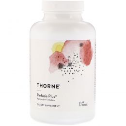 Thorne Research, Perfusia Plus, 180 растительных капсул