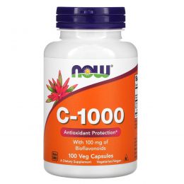 Now Foods, C-1000, 100 капсул