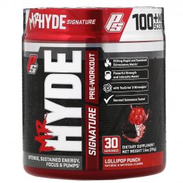 ProSupps, Mr Hyde, фирменный предтренировочный комплекс, со вкусом карамельного пунша, 216 г (7,6 унции)