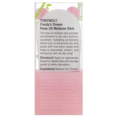 Tony Moly, Panda's Dream, Rose Oil Moisture Stick, 0.28 oz (8 g)