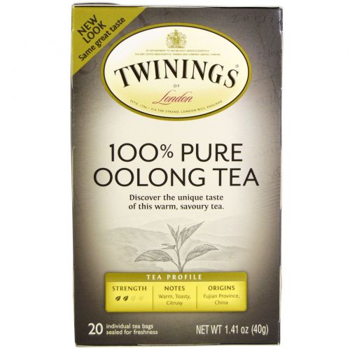 Twinings, Origins, китайский чай Улун, 20 чайных пакетиков, 1,41 унции (40 г)