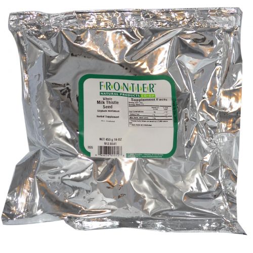 Frontier Natural Products, Цельные семена расторопши, 16 унций (453 г)