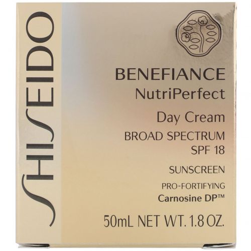 Shiseido, Benefiance, NutriPerfect, дневной крем, SPF 18, 50 мл (1,8 унции)