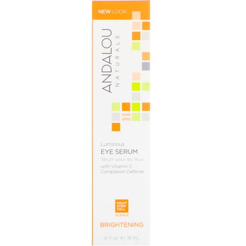 Andalou Naturals, Luminous Eye Serum, .6 fl oz (18 ml)