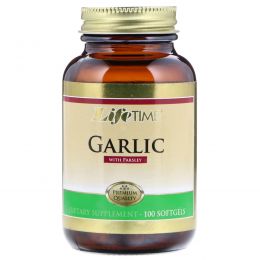 LifeTime Vitamins, Garlic with Parsley, 100 Softgels