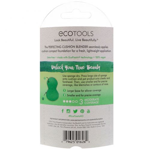 EcoTools, Perfecting Cushion Blender, , 1 Blender