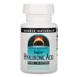 Source Naturals, Гиалуроновая кислота, 70 мг, 60 капсул