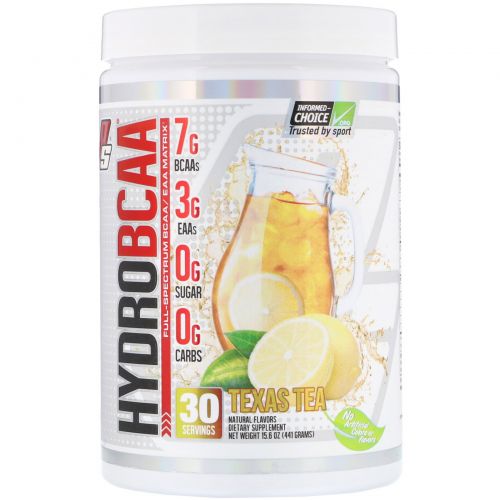 ProSupps, Hydro BCAA, техасский чай, 15,3 унц. (435 г)