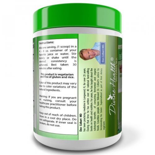 Divine Health, Fermented Green Supremefood, 14.8 oz (420 g)