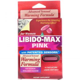 appliednutrition, Libido-Max Pink, for Women, 16 Fast-Acting Liquid Soft-Gels