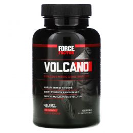 Force Factor, Volcano, бустер оксида азота,120 капсул