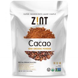 Z!NT, Raw Organic Cacao Powder, 16 oz (454 g)