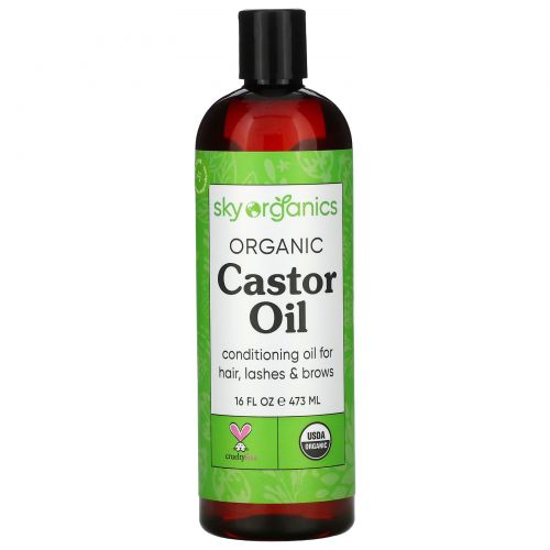 Sky Organics, Organic Castor Oil, 16 fl oz (473 ml)