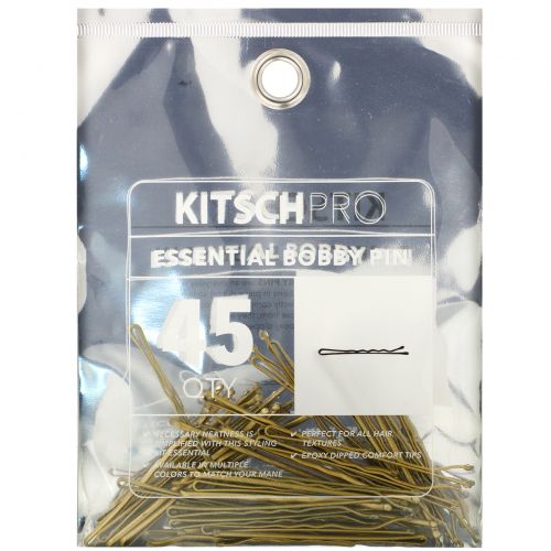 Kitsch, Pro, Essential Bobby Pin, Blonde, 45 Count