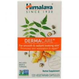 Himalaya Herbal Healthcare, DermaCare, уход за кожей, 120 вегетарианских капсул