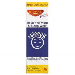 BioRay Inc., NDF "Сон", расслабьтесь и спите крепко, для детей, кленовый вкус, 2 жид.унции(60 мл)