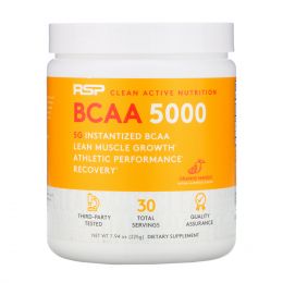 RSP Nutrition, BCAA 5000, Orange Mango, 7.94 oz (225 g)