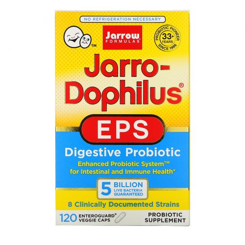 Jarrow Formulas, Jarro-Dophilus EPS, 120 Овощных капсул