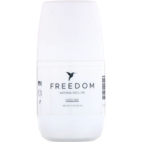 Freedom, Natural Roll-On Coco Van Deodorant, 2 oz (60 ml)